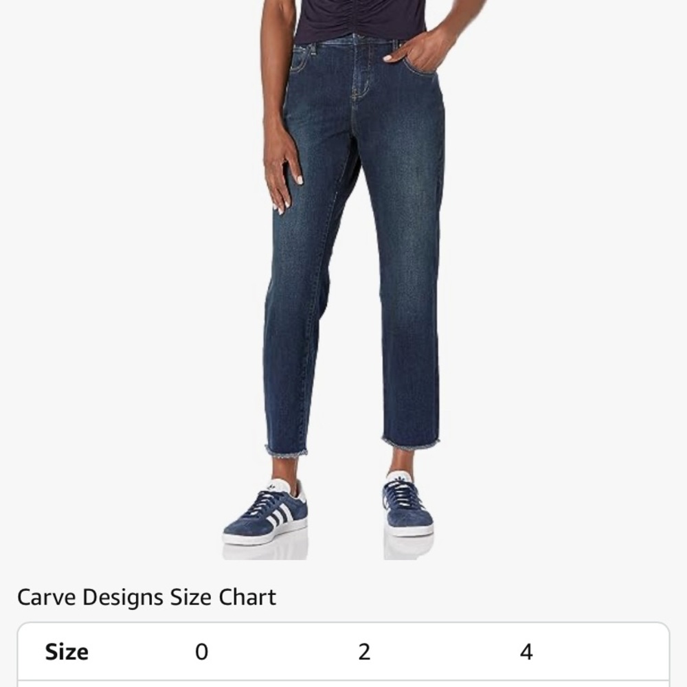Carve Designs Womens Austin Crop Jean - Picture 2 of 7